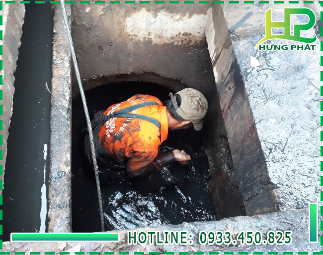 Công ty vệ sinh môi trường Hưng Phát chuyên nạo vét hố ga