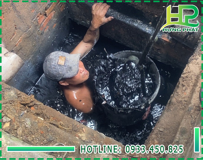 Công ty vệ sinh môi trường Hưng Phát chuyên nạo vét hố ga